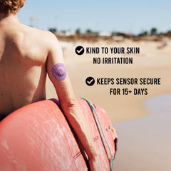 Not Just A Patch Air Libre 3 Plus skin-friendly material supports sensitive skin.