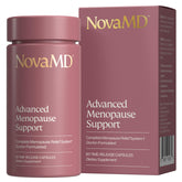 NOVAMD menopause supplement bottle front view for daily balance