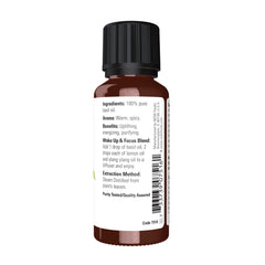 NOW Basil essential oil diffuser mood image highlighting a bright, revitalizing scent.