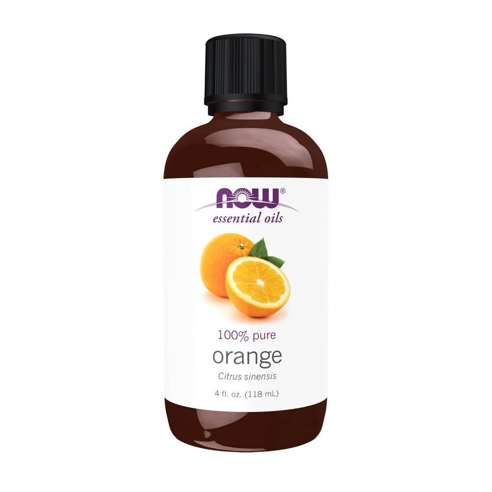 NOW Foods Aceite de Naranja: botella vertiendo para aromaterapia en casa