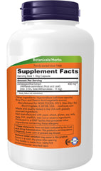 NOW Foods Ashwagandha capsules being poured for easy 450 mg servings