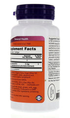 Gluten-free label on NOW Foods Astaxanthin packaging