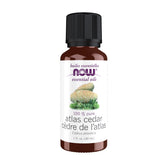 NOW Foods Atlas Cedar Oil bottle with a woodsy aroma for diffusers.