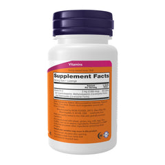 NOW Foods B-12 2000 mcg, etiqueta frontal clara para dosificación.