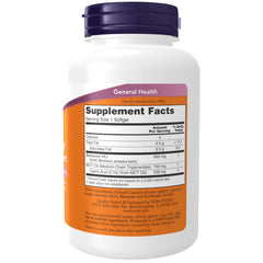 NOW Foods Berberine Glucose Support softgels close-up for normal metabolism