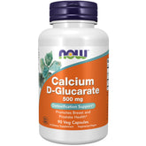 NOW Foods Calcium D-Glucarate 500 mg bottle front for everyday wellness