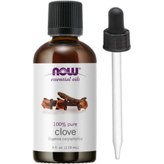 NOW Foods Clove Oil bottle ready for aromatherapy diffusion.