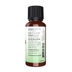 NOW Foods Clove Oil diffusing in diffuser for warm, comforting ambiance
