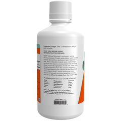 NOW Foods Colloidal Minerals measuring spoon for precise 1 oz serving.