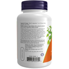 NOW Foods Cranberry Concentrate bottle-nutrition-facts, clear details for mindful supplementation.