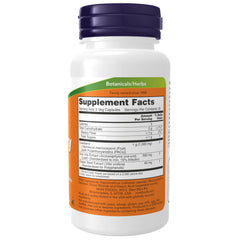 NOW Foods Cranberry with PACs capsules close-up may support urinary waste stream cleanliness.