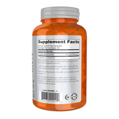 NOW Foods Creatine Monohydrate capsules pour image highlights convenient daily use for lean mass support.