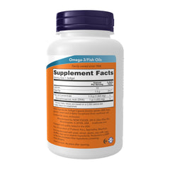 NOW Foods DHA-1000 bottle front close-up with label visible