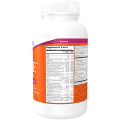 NOW Foods Eve Superior Women's Multi bottle closeup, convenient 180-count daily supplement.