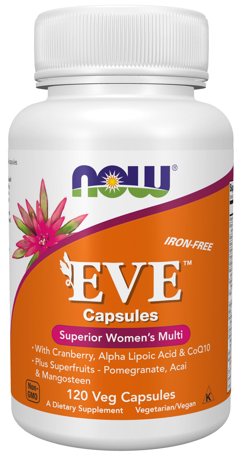 NOW Foods Eve bottle front view for daily wellness.