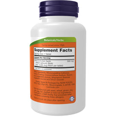 NOW Foods Garlic 5000mcg odor-controlled tablet reducing odor during digestion.