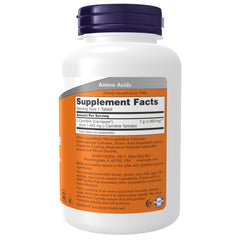 NOW Foods L-Carnitine 1,000 mg capsules closeup for convenient daily use