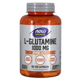 NOW Foods L-Glutamine 1000 mg bottle for daily immune and gut support