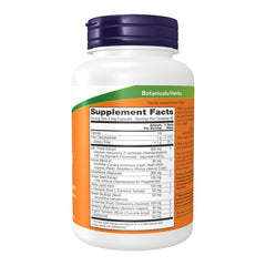 NOW Foods Liver Refresh capsules reveal the herbal-enzyme blend for detox support.