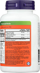 NOW Foods Liver Refresh label close-up highlights Milk Thistle and NAC ingredients.