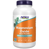 NOW Foods Magnesio Óxido, botella lista para uso diario y soporte energético.