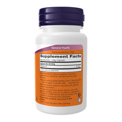 NOW Foods Melatonin capsules-closeup highlights texture for night use