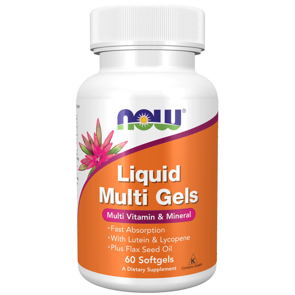 NOW Foods, multivitaminas líquidas con luteína y licopeno, botella lista para uso diario