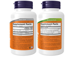 NOW Foods NAC 600 mg capsules close-up highlighting easy-to-swallow daily dosing.