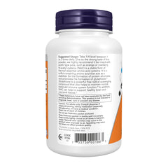 NOW Foods NAC powder with included scoop for precise dosing and easy measurement.