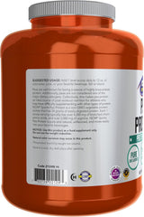 NOW Foods pea protein natural unflavored bowl smoothie; tasteless base for customized flavors.