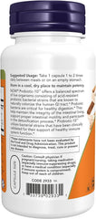 NOW Foods Probiotic-10 25 Billion capsules outside pack for easy daily use