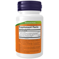 NOW Foods Silymarin bottle cap highlights easy dosage for daily herbal support