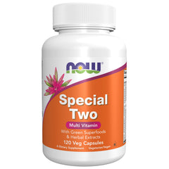 NOW Foods Special Two green superfoods bottle for daily nutrient support