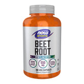 NOW Foods Sports Beet Root bottle with capsules highlighting immune-support potential