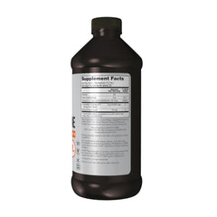 NOW Foods L-Carnitine Liquid 3000 mg pour-ready bottle supports easy hydration.