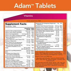 NOW Foods ADAM softgel close-up, easy-to-swallow capsules support GI comfort.