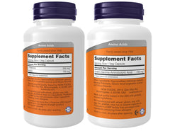 NOW Foods L-Theanine Inositol capsules pour easy daily relaxation