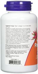 NOW Foods Pantethine 600 mg softgels inside view showing capsule texture