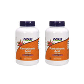 NOW Foods Pantothenic Acid 500 mg bottle supporting nutrient metabolism.