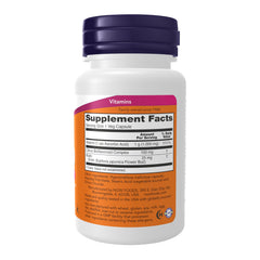NOW Foods Vitamin C-1000 bioflavonoids capsules supporting immune and collagen health