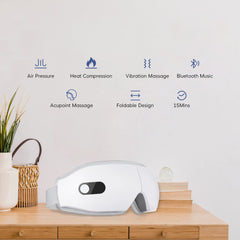 NOWWISH eye massager adjustable heat temperature for comfortable warmth