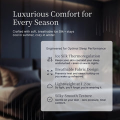 Nox Sleep memory foam provides pressure-free comfort for side sleepers.