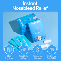 NozeCalm hypoallergenic design safe for sensitive skin