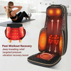 Nsyfe massage heads interchangeable demonstrating deep kneading and acupressure benefits