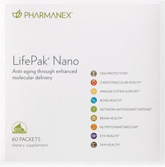 Nu Skin LifePak Nano daily packets for on-the-go nutrition and energy