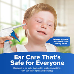 Nuance EarClear Rx Kit 20 disposable tips support hygienic, mess-free cleaning.
