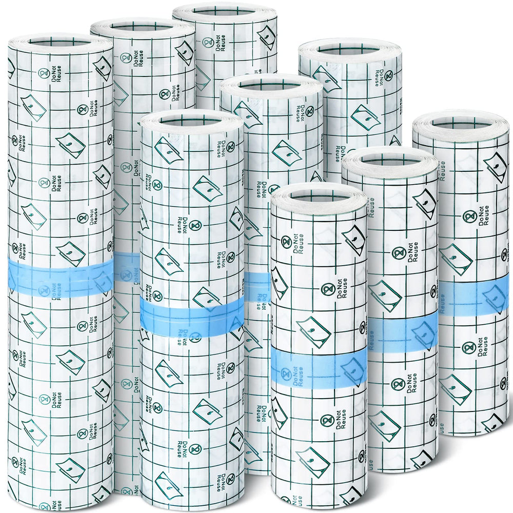 Nuanchu 9-roll tattoo bandages pack collection for versatile aftercare and long-lasting protection