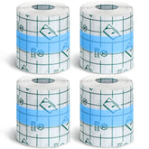 Nuanchu cinta adhesiva transparente con 4 rollos para uso diario, protege la piel.