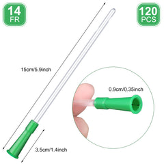 Nuanchu enema tube with rounded end for smooth insertion and comfort.