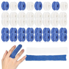 Nuanchu finger bandage pack showing 40 white and blue pieces for everyday care
